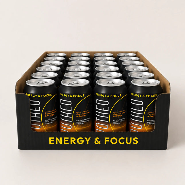 Energy  & Focus - Kokosų vanduo su apelsinais