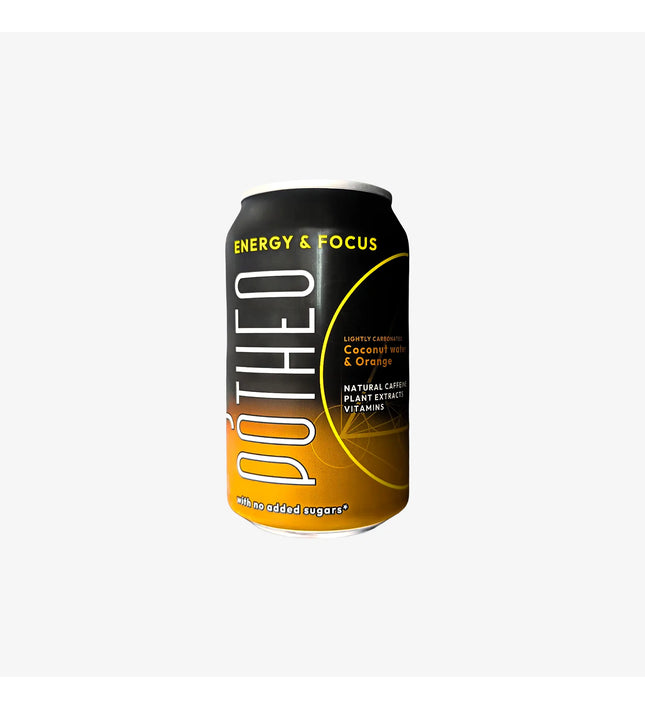 ENERGY & FOCUS – Coconut Water & Orange x 24 CANS (320 ml)