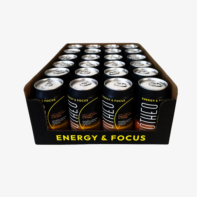 Energy  & Focus - Kokosų vanduo su apelsinais