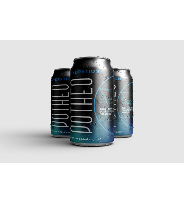 natural functional drinks potheo hydration with coconut water electrolytes adaptogens and vitamins