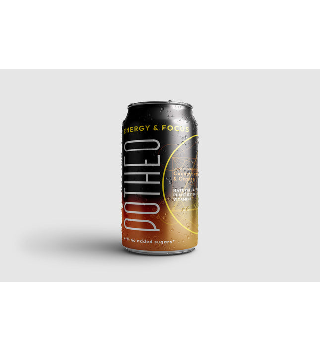 natural functional drink Potheo Energy&focus with adaptogens vitamins natural caffeine