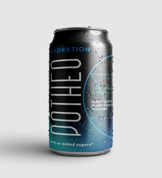natural functional drinks Potheo hydration with electrolytes vitamins coconut water