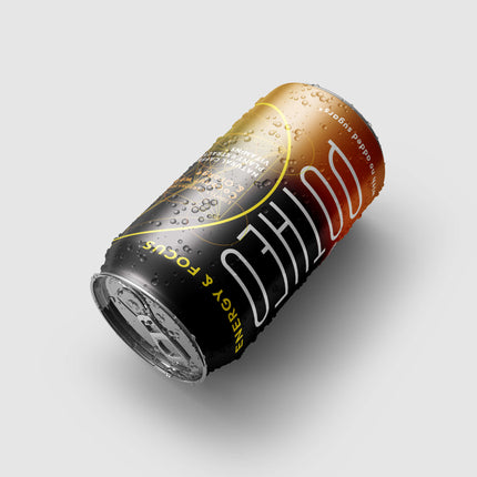 natural functional drink Potheo Energy&focus with adaptogens vitamins natural caffeine