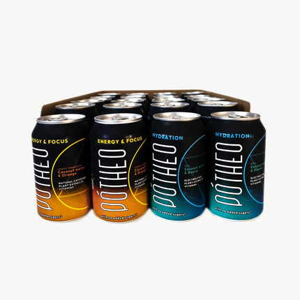 MIXED PACK – Hydration & Energy x 24 CANS (320 ml)