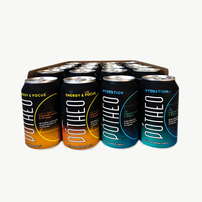 Gėrimų rinkinys - Hydration + Energy & Focus