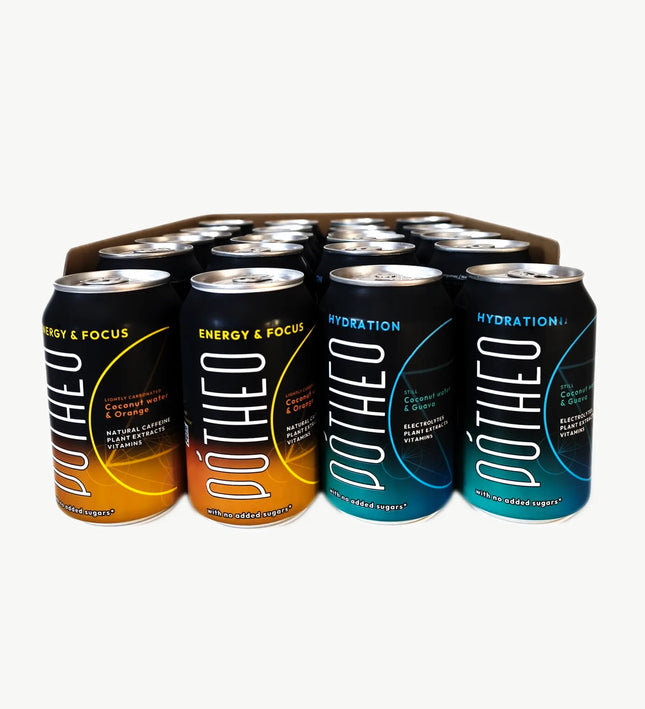 MIXED PACK – Hydration & Energy x 24 CANS (320 ml)